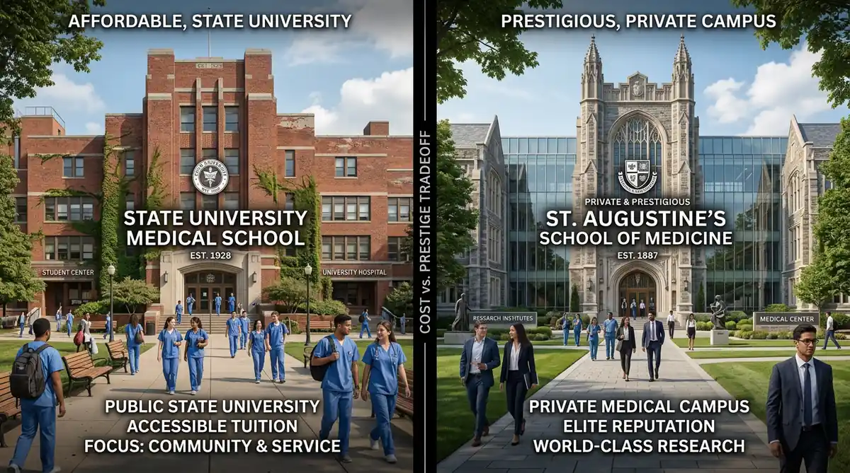 Public vs Private Medical Schools: Complete Cost Comparison 2026